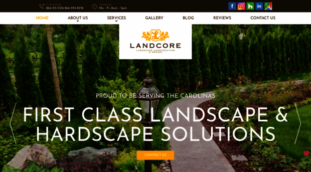 landcorelandscapeconstructionanddesign.com