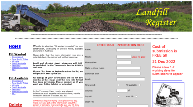 landfillregister.com.au