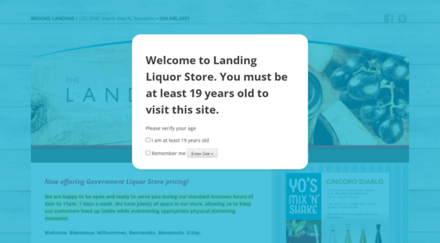landingliquorstore.com