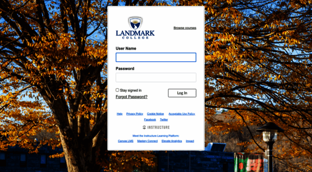 landmark.instructure.com