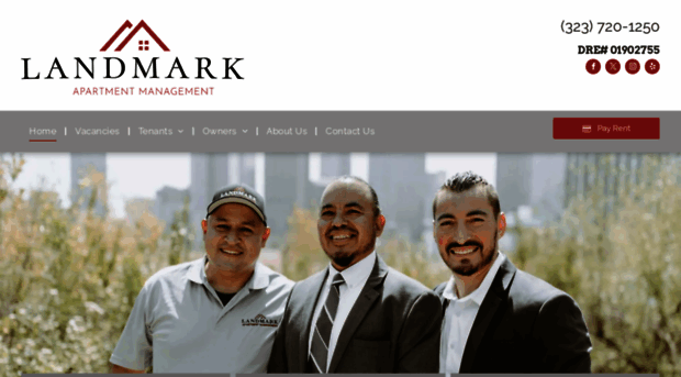 landmarkapartmentmanagement.com