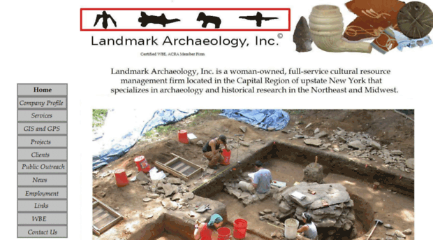 landmarkarchaeologyinc.net