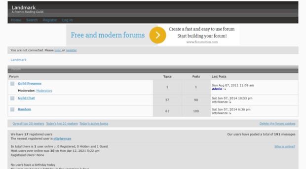 landmarkguild.forumotion.com