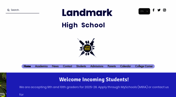 landmarkhs.org