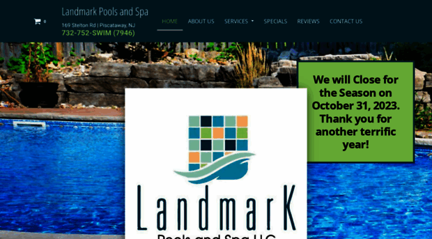 landmarkpoolsspa.com