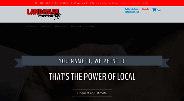 landmarkprintingink.com