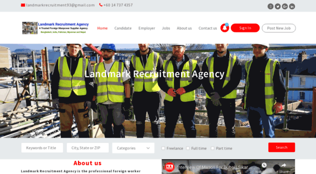landmarkrecruitmentagency.com