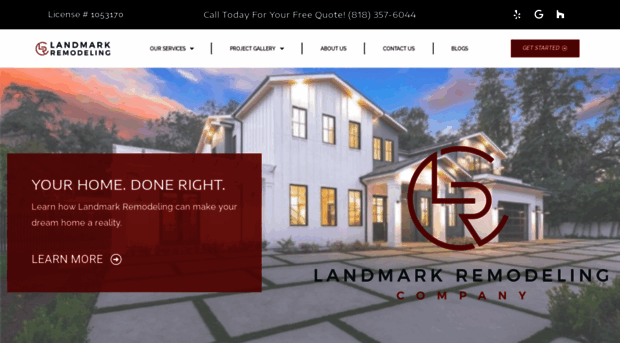 landmarkremodelingcompany.com