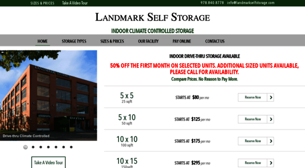 landmarkselfstorage.com