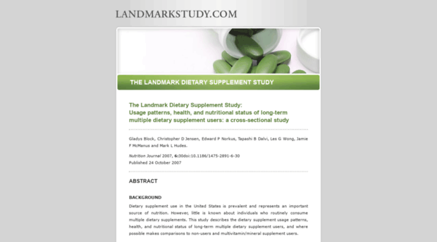 landmarkstudy.com