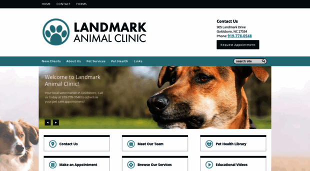 landmarkvet.com