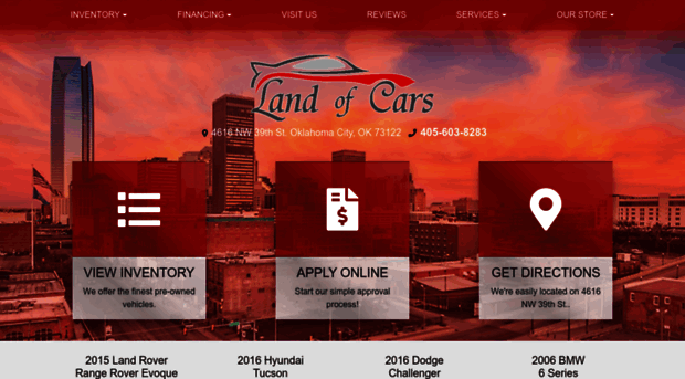 landofcarsokc.com