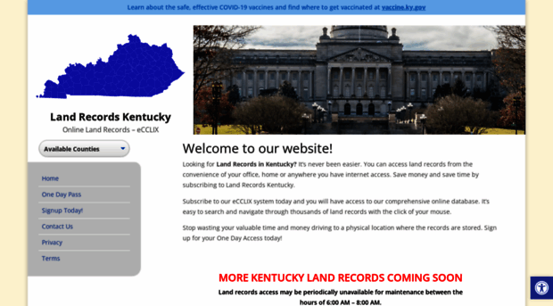 landrecordskentucky.com