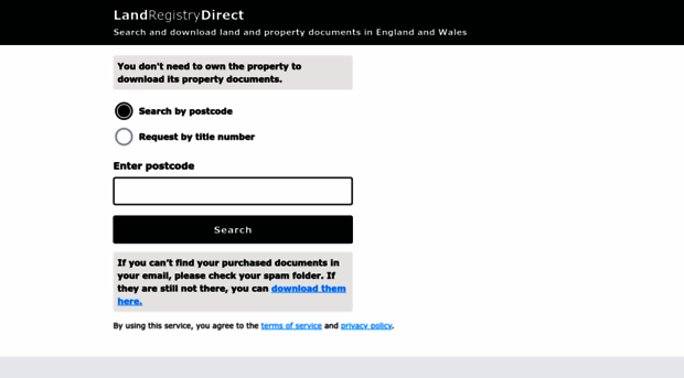 landregistrydirect.uk