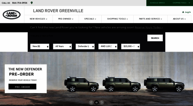 landrovergreenville.com