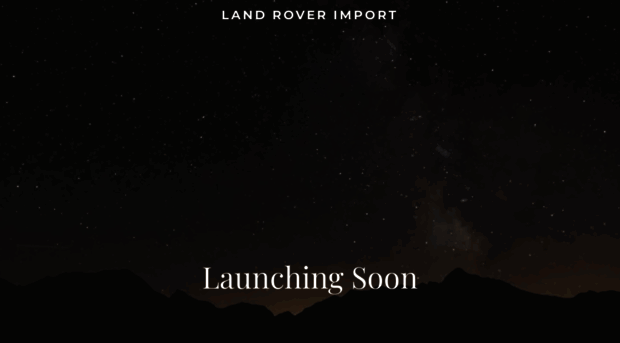 landroverimport.com