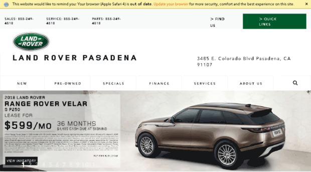 landroverpasadena.com