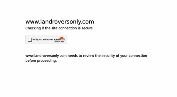 landroversonly.com