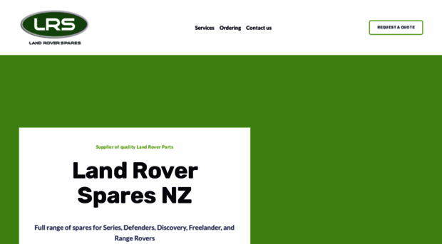 landroverspares.co.nz