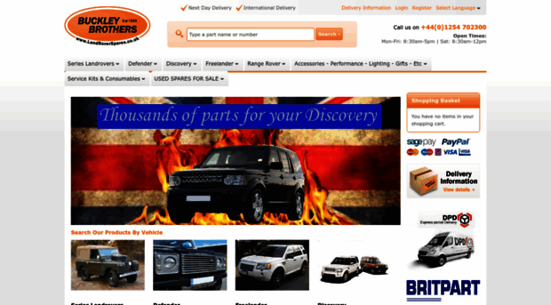 landroverspares.co.uk