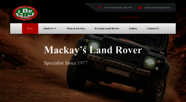 landroversparesmackay.com.au