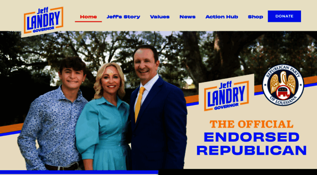 landryforlouisiana.com