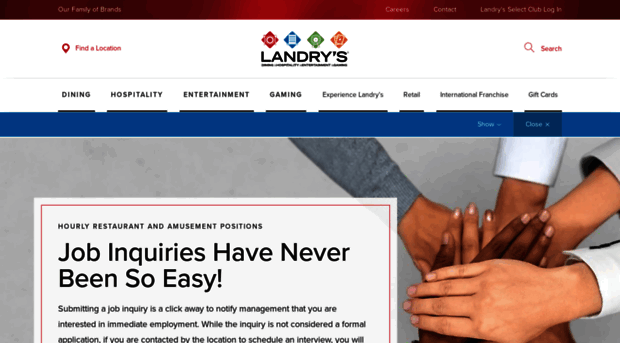 landryscareers.com