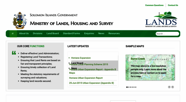 lands.gov.sb