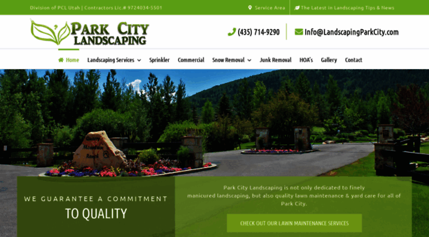 landscapingparkcity.com
