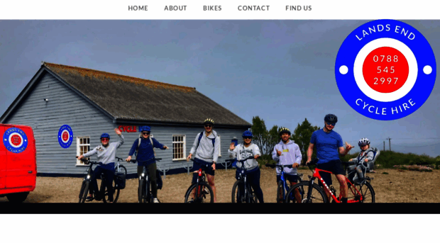 landsendcyclehire.com