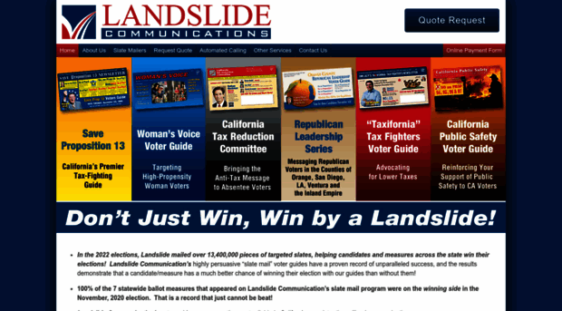 landslidecommunications.com