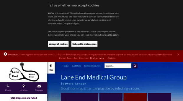 laneendmedicalgroup.co.uk