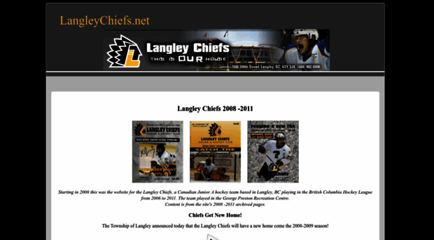 langleychiefs.net