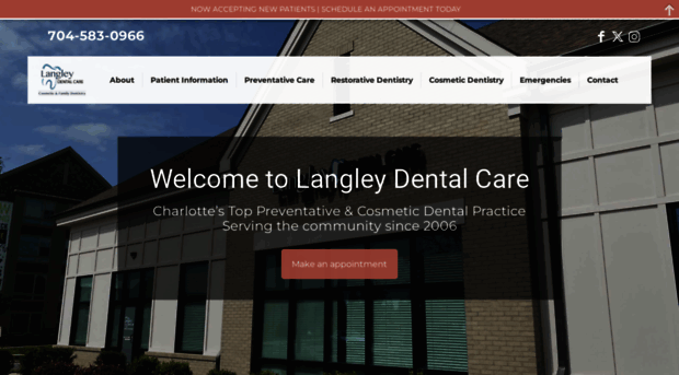 langleydentalnc.com