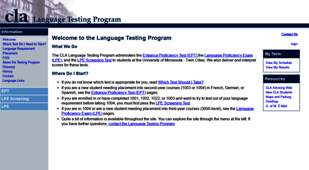 langtest.umn.edu