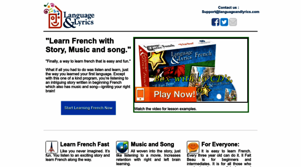 languageandlyrics.com