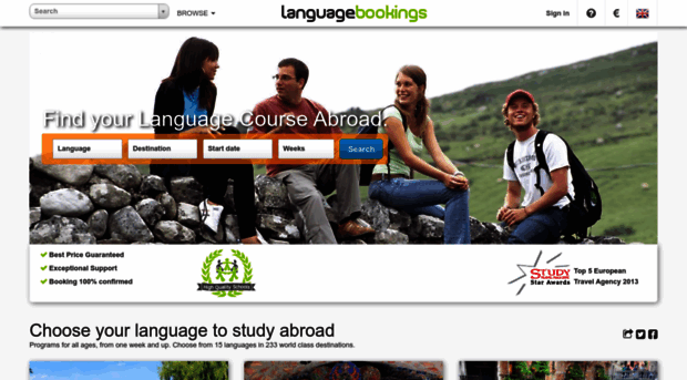 languagebookings.com