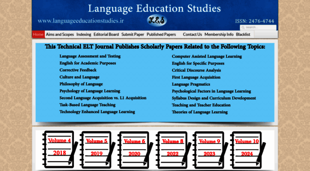 languageeducationstudies.ir