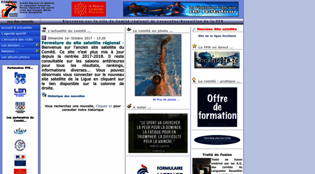 languedocroussillon.ffnatation.fr