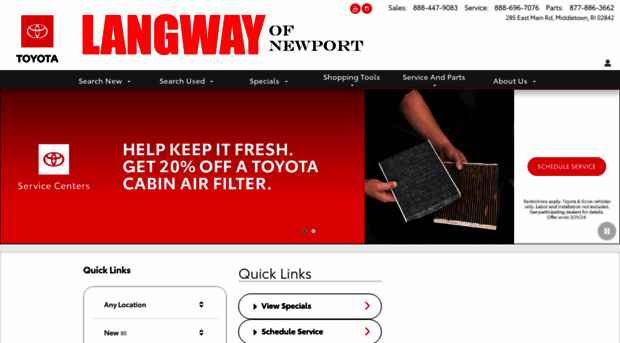 langwaytoyotaofnewport.com