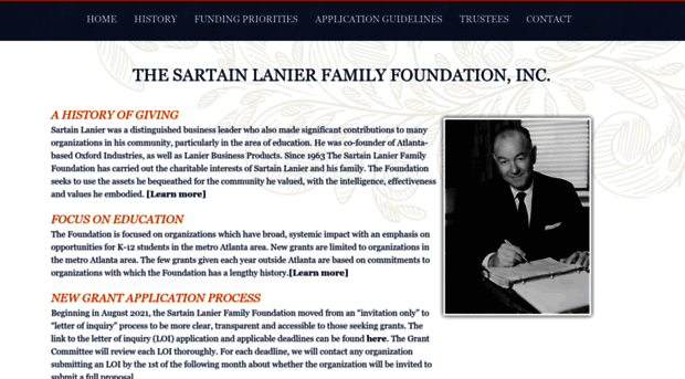 lanierfamilyfoundation.org