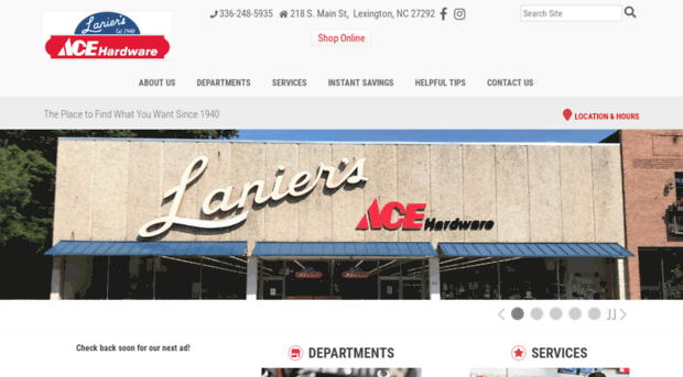 lanierhardware.com