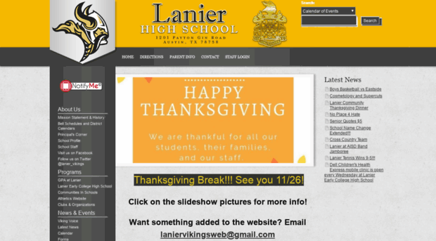 laniervikings.org