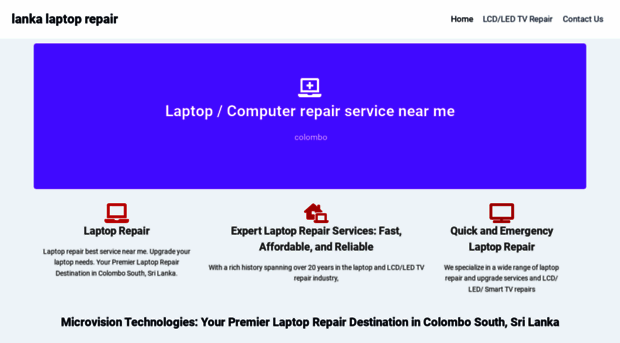 lankalaptoprepair.com