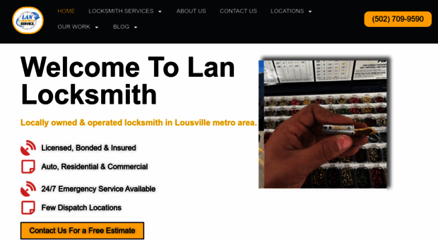 lanlocksmithky.com