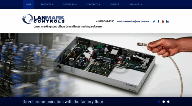 lanmarkcontrols.com