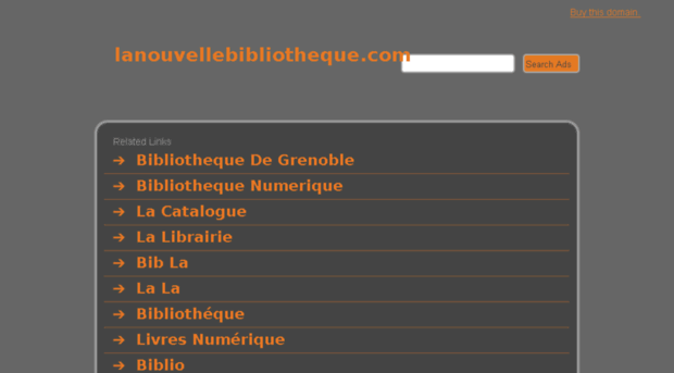 lanouvellebibliotheque.com