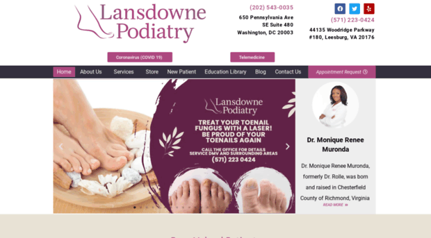 lansdownepodiatry.com