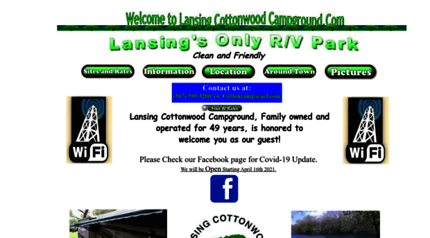 lansingcottonwoodcampground.com