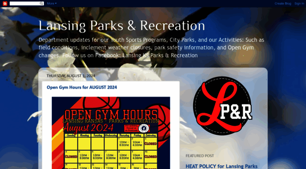 lansingparksandrec.blogspot.com